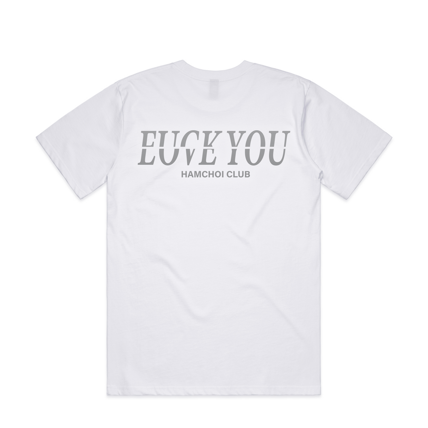 "LOVE YOU" REFLECTIVE PRINT TEE