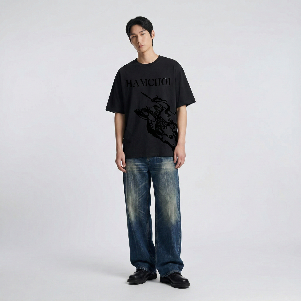 HAMCHOI Fire Horse graphic t-shirt – photo 2