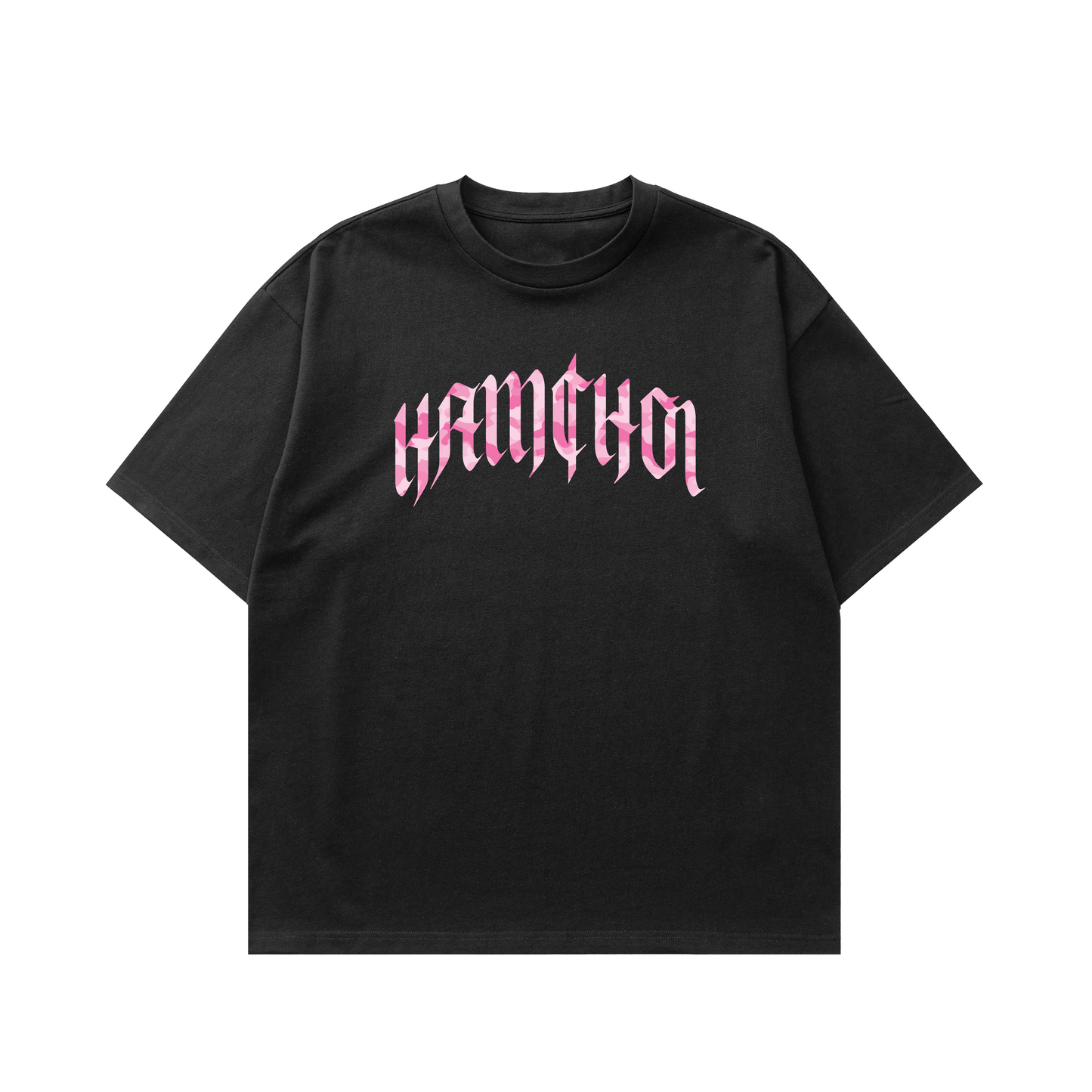 Hamchoi Magenta Camo Tee