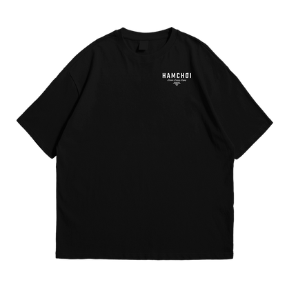 HAMCHOI™ “Legacy” Oversized Tee — Black