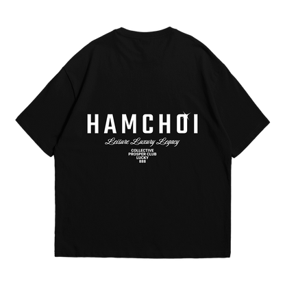 HAMCHOI™ “Legacy” Oversized Tee — Black