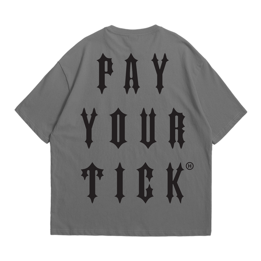 HAMCHOI "Pay Your Tick" graphic streetwear tee